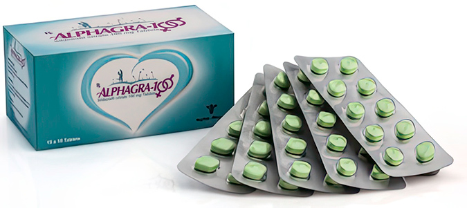 Alphagra Sildenafil Citrate 100mg Alpha Pharma Alphagra Sildenafil Citrate 100mg Alpha Pharma