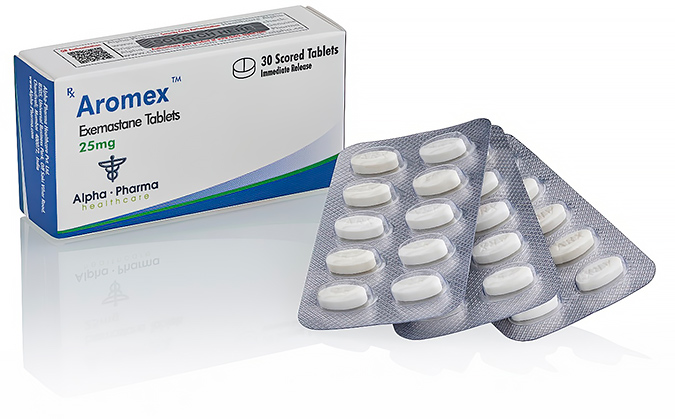 Aromex Exemastane tablets 25mg Alpha Pharma Aromex Exemastane tablets 25mg Alpha Pharma